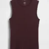 Pointelle Şeffaf Tank Top