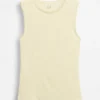 Pointelle Şeffaf Tank Top