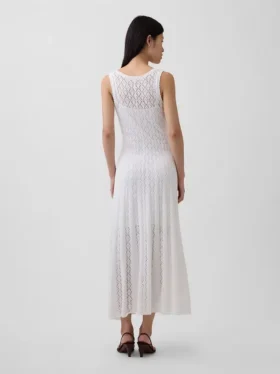 Pointelle Maxi Elbise