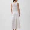 Pointelle Maxi Elbise