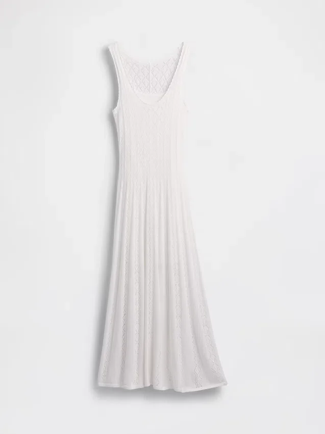 Pointelle Maxi Elbise