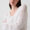 Pointelle Mini Kazak Elbise