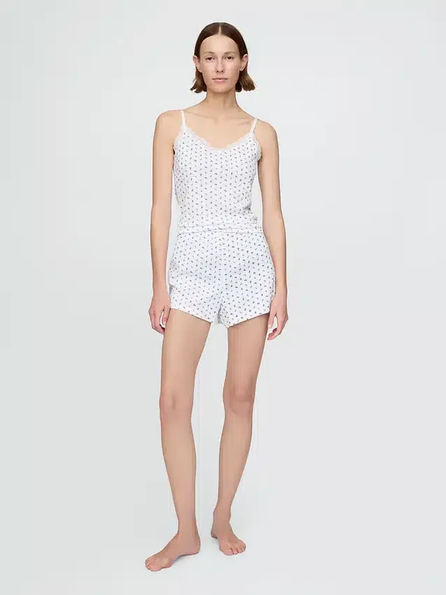 Pointelle Pijama Şortu