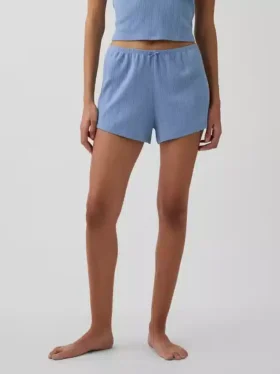 Pointelle Pijama Şortu