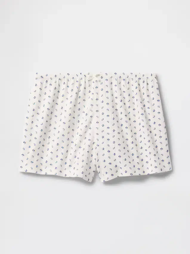 Pointelle Pijama Şortu