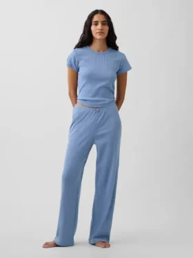 Pointelle Pijama Pantolonları