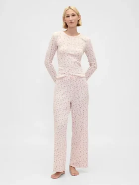 Pointelle Pijama Pantolonları