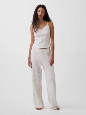 Pointelle Pijama Pantolonları