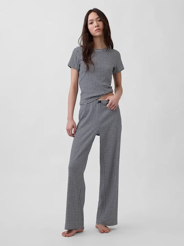 Pointelle Pijama Pantolonları