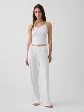 Pointelle Pijama Pantolonları