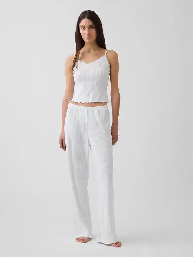 Pointelle Pijama Pantolonları