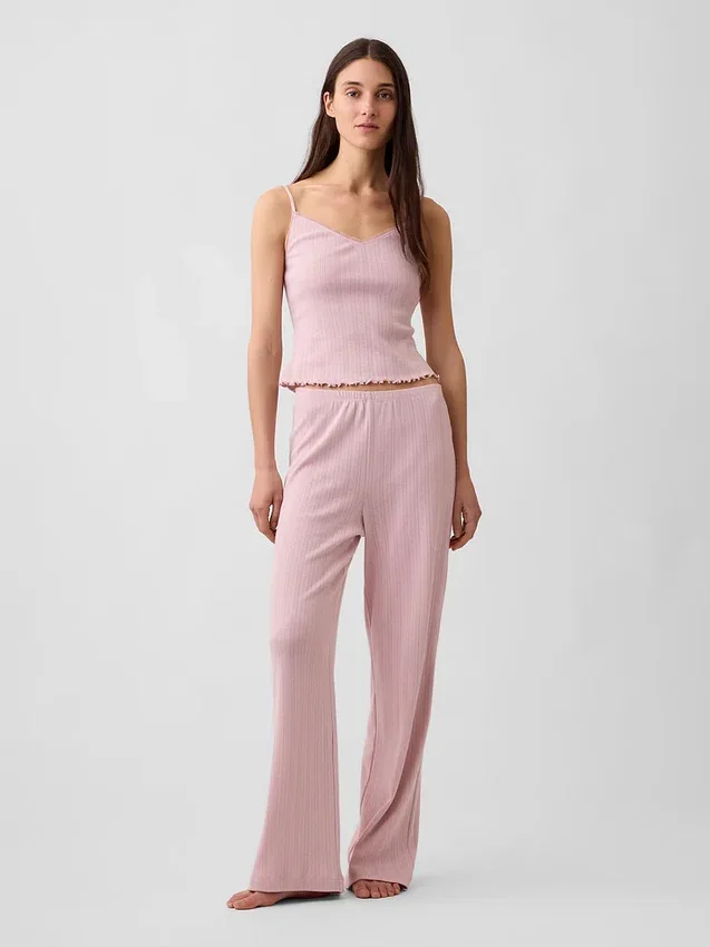 Pointelle Pijama Pantolonları