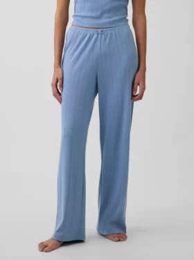 Pointelle Pijama Pantolonları