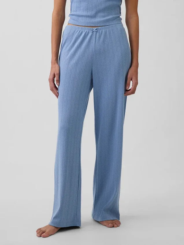 Pointelle Pijama Pantolonları