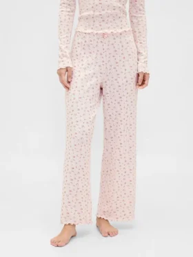 Pointelle Pijama Pantolonları