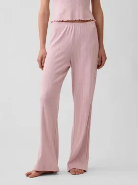 Pointelle Pijama Pantolonları