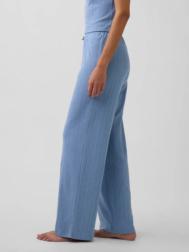 Pointelle Pijama Pantolonları