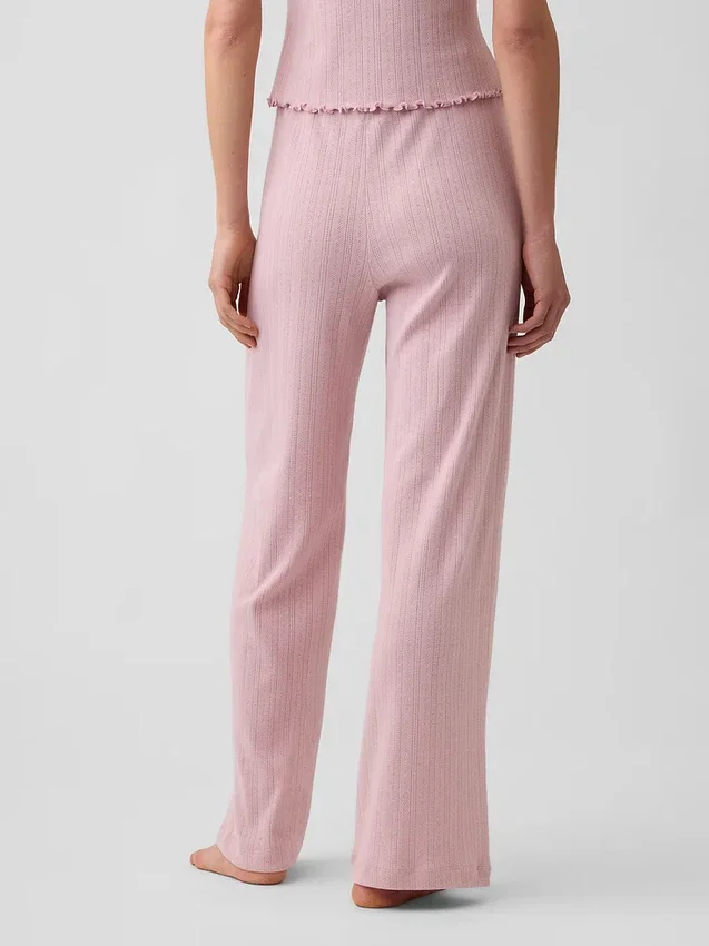 Pointelle Pijama Pantolonları