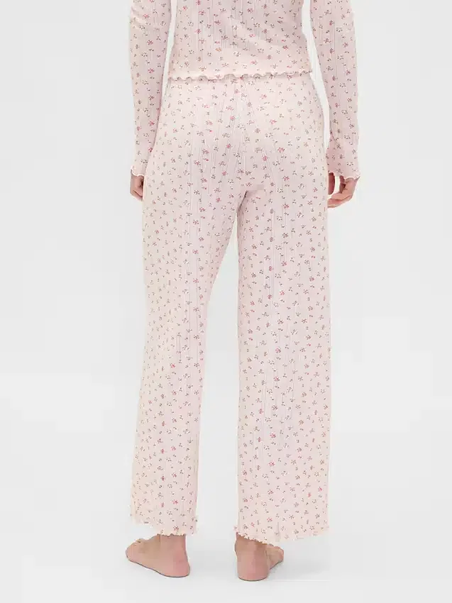 Pointelle Pijama Pantolonları