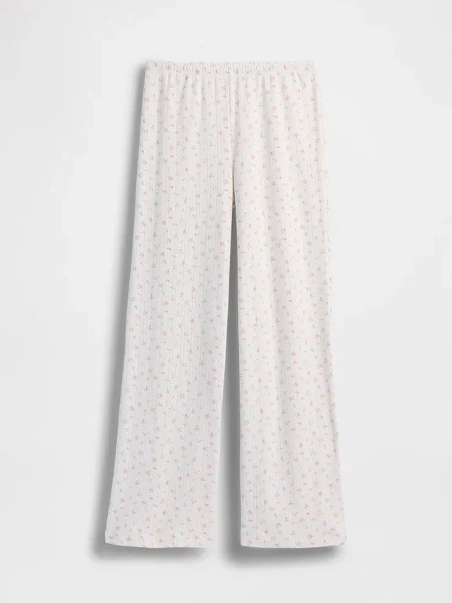 Pointelle Pijama Pantolonları
