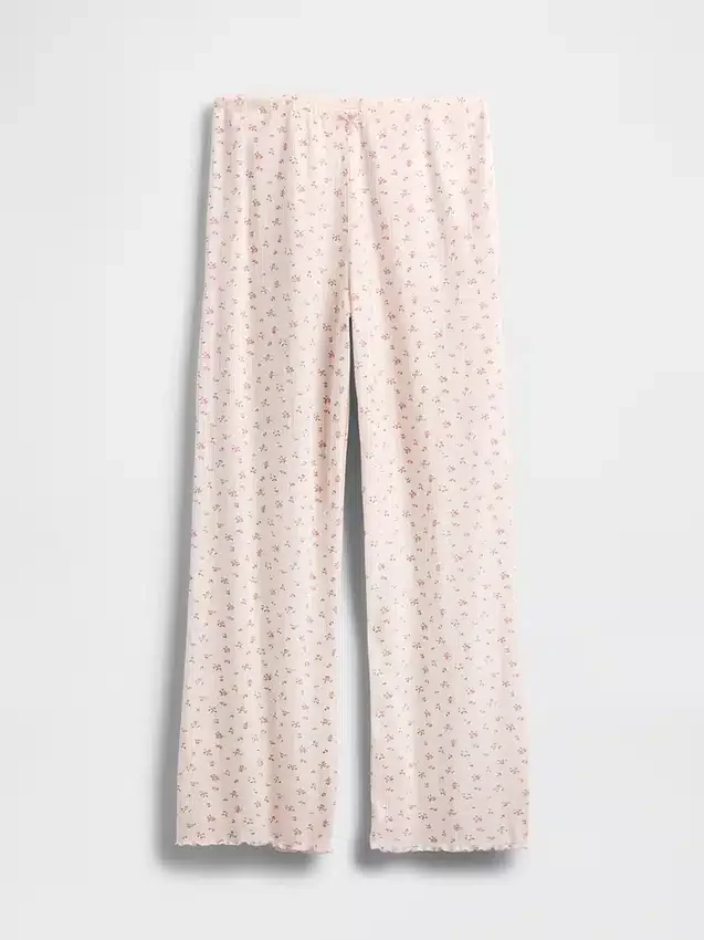 Pointelle Pijama Pantolonları