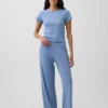 Pointelle Pijama Tişörtü
