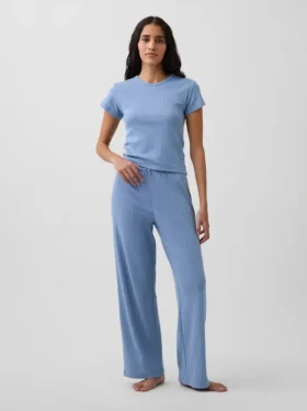 Pointelle Pijama Tişörtü