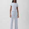 Pointelle Pijama Tişörtü