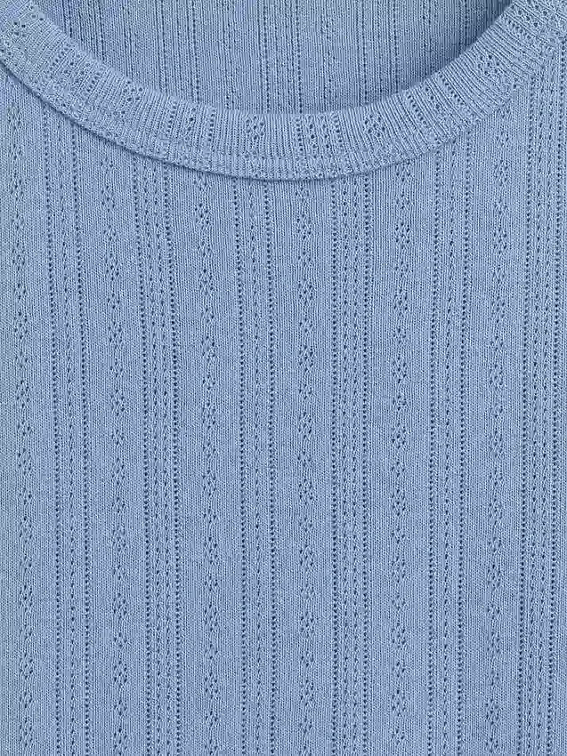 Pointelle Pijama Tişörtü