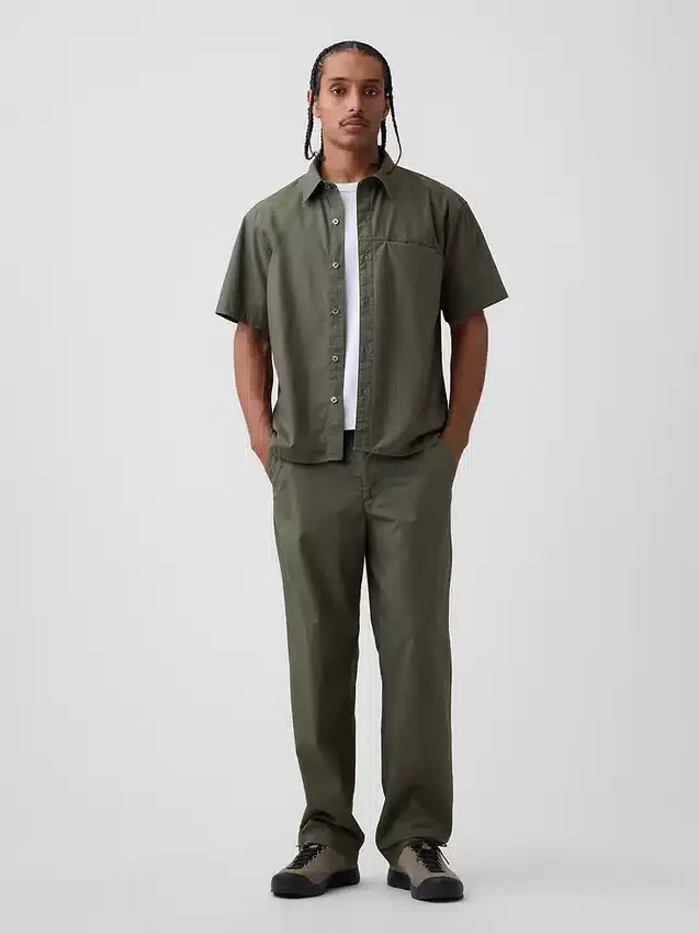 Poplin '90'lar Gevşek Pantolon