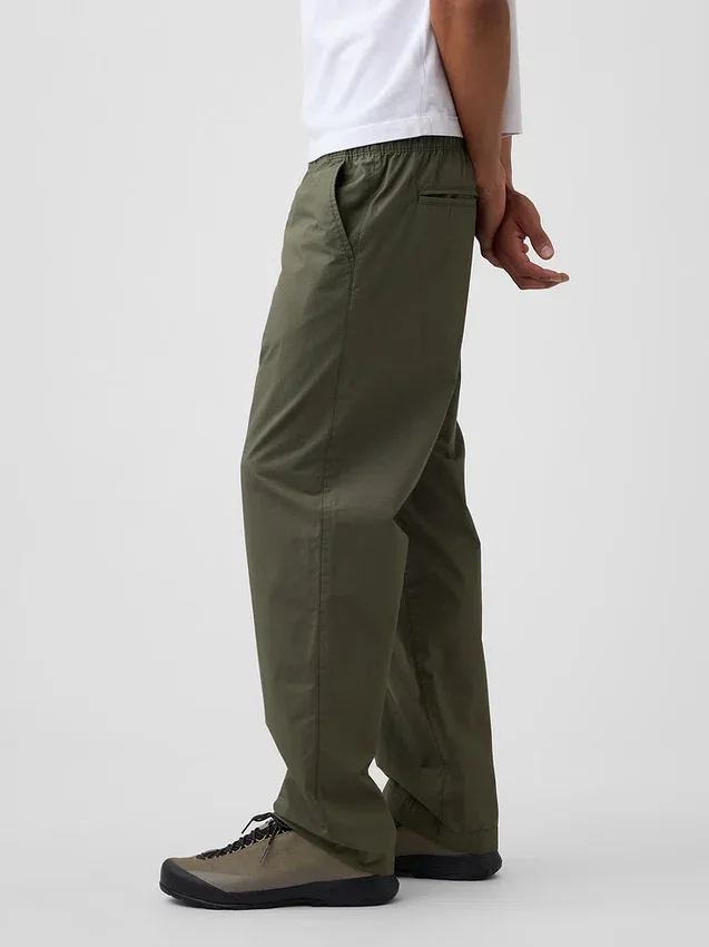 Poplin '90'lar Gevşek Pantolon
