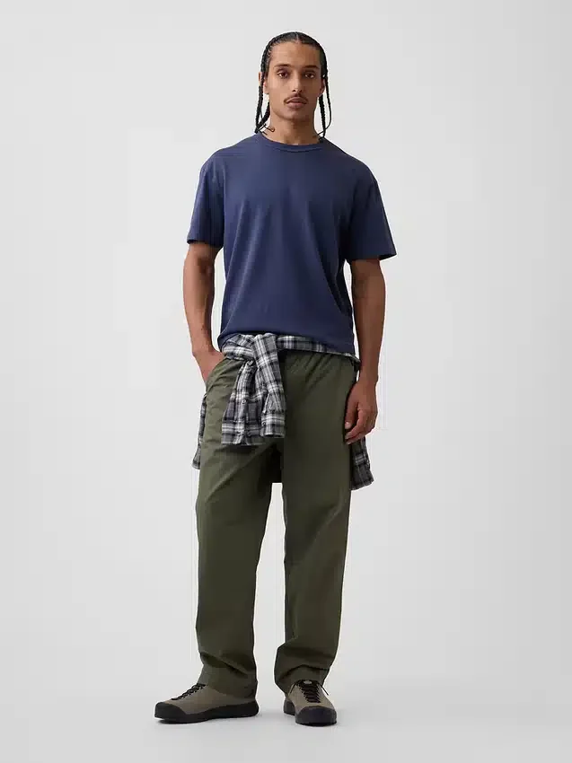 Poplin '90'lar Gevşek Pantolon