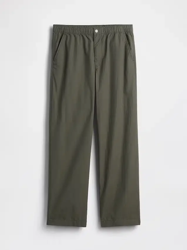 Poplin '90'lar Gevşek Pantolon