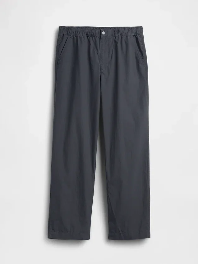 Poplin '90'lar Gevşek Pantolon