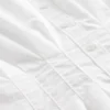 Poplin Belden Sıkı Midi Gömlek Elbise