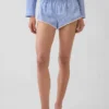 Poplin Bloomer Pijama Şortu