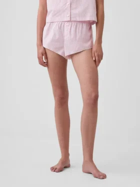 Poplin Bloomer Pijama Şortu