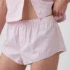Poplin Bloomer Pijama Şortu