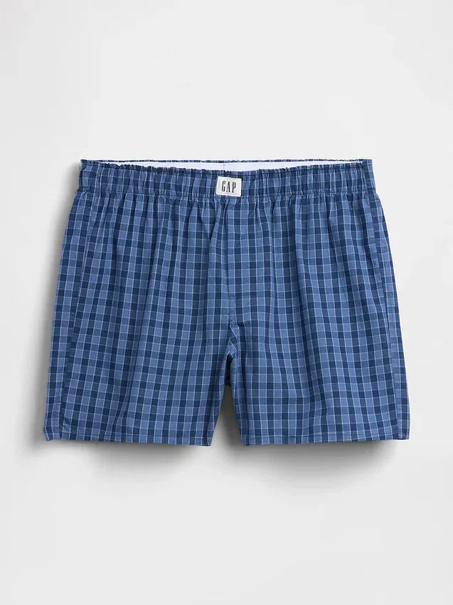 Poplin Boxer Şortlar