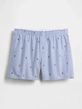 Poplin Boxer Şortlar