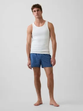 Poplin Boxer Şortlar
