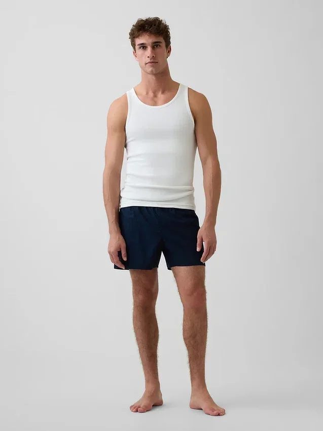 Poplin Boxer Şortlar