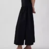 Poplin Düşük Bel Maxi Etek