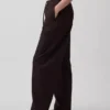 Poplin Kolay Giyilebilir Geniş Paça Pantolon