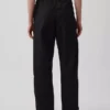 Poplin Kolay Giyilebilir Geniş Paça Pantolon