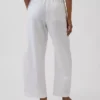 Poplin Kolay Giyilebilir Geniş Paça Pantolon