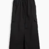 Poplin Kolay Giyilebilir Kargo Maxi Etek