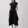 Poplin Midi Mendil Etek