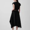 Poplin Midi Mendil Etek