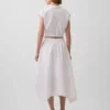 Poplin Midi Mendil Etek
